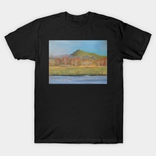 Glastonbury Tor In Autumn T-Shirt